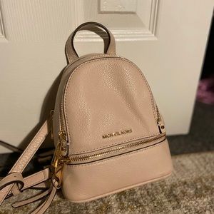 LIKE NEW MICHAEL KORS MINI BACKPACK